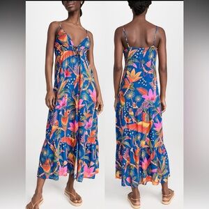 NEW FARM RIO Macaw Party Cover Up Maxi Dress sz M